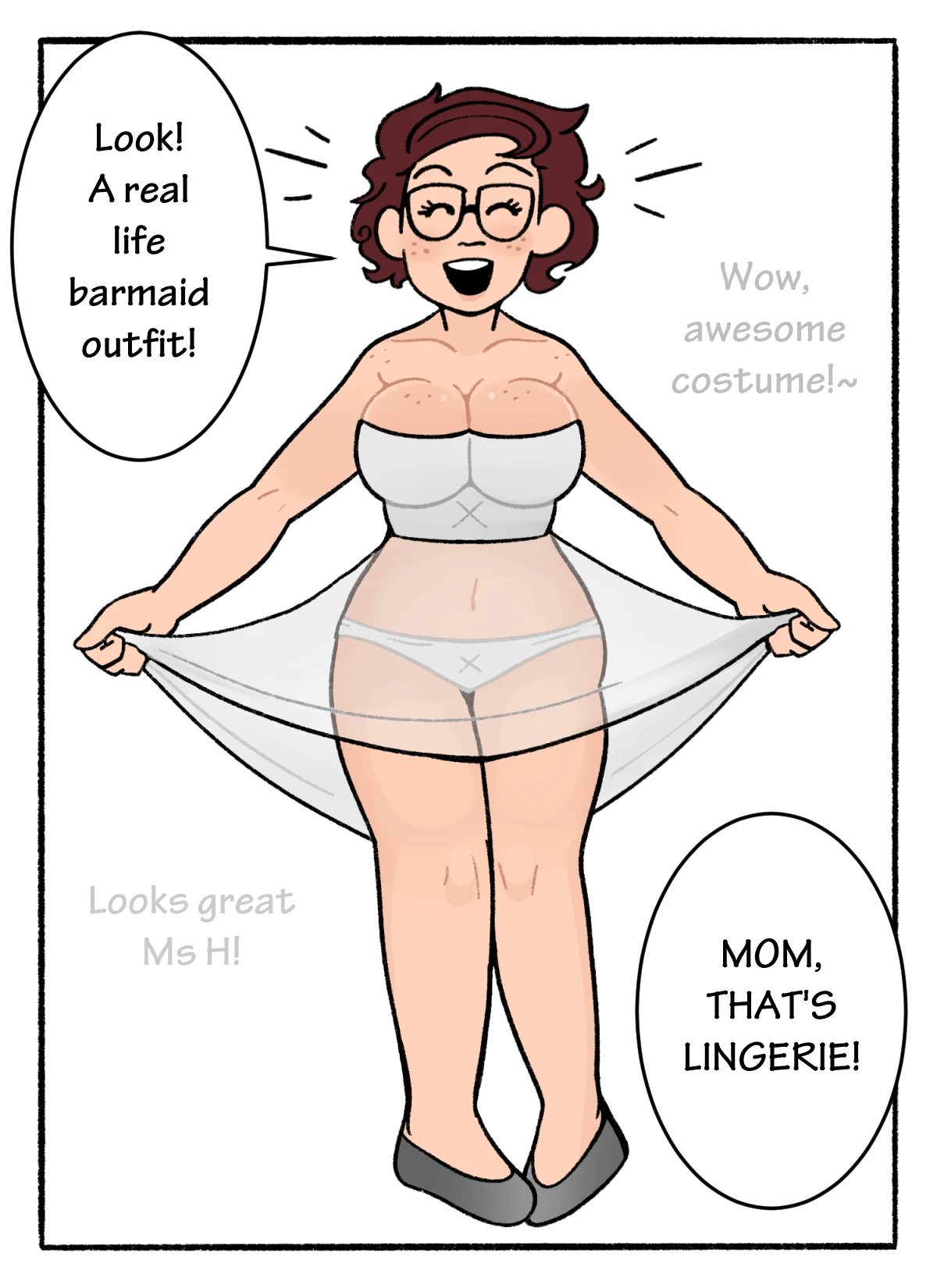 Mom! Stop Interrupting Our DnD Campaign! porn comic picture 3