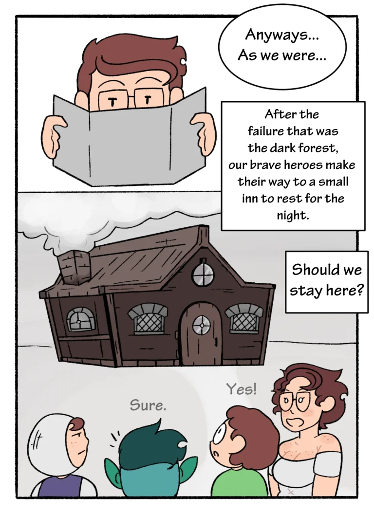 Mom! Stop Interrupting Our DnD Campaign! porn comic picture 5