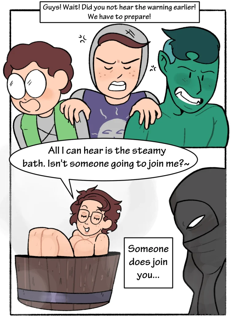 Mom! Stop Interrupting Our DnD Campaign! porn comic picture 9