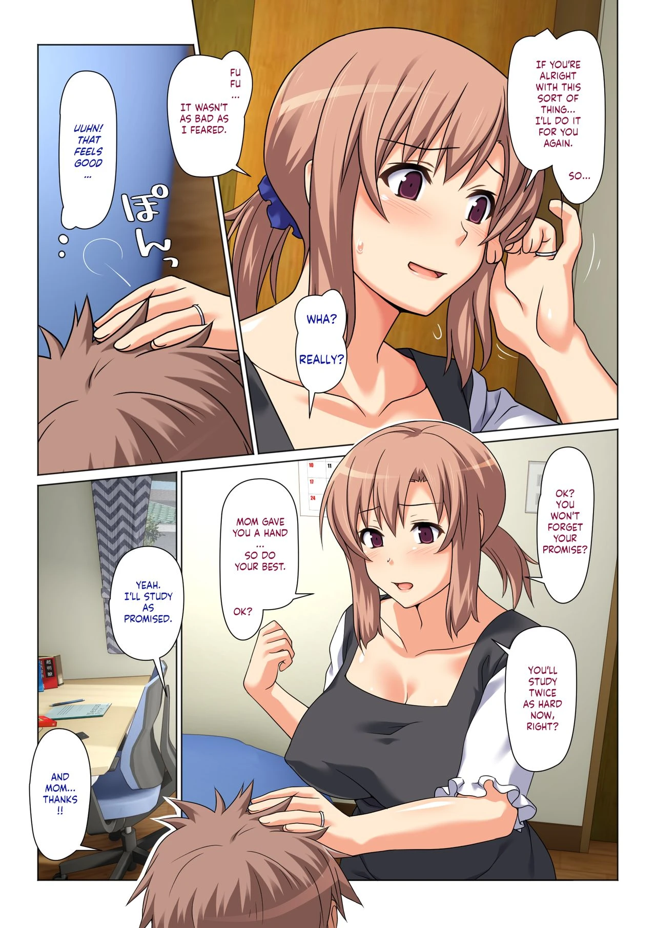 Mom Will Put Out Everyday On The Condition That His Grades Improve | Seiseki UP o Jouken ni Mainichi Nuite kureru Okaa-san porn comic picture 12