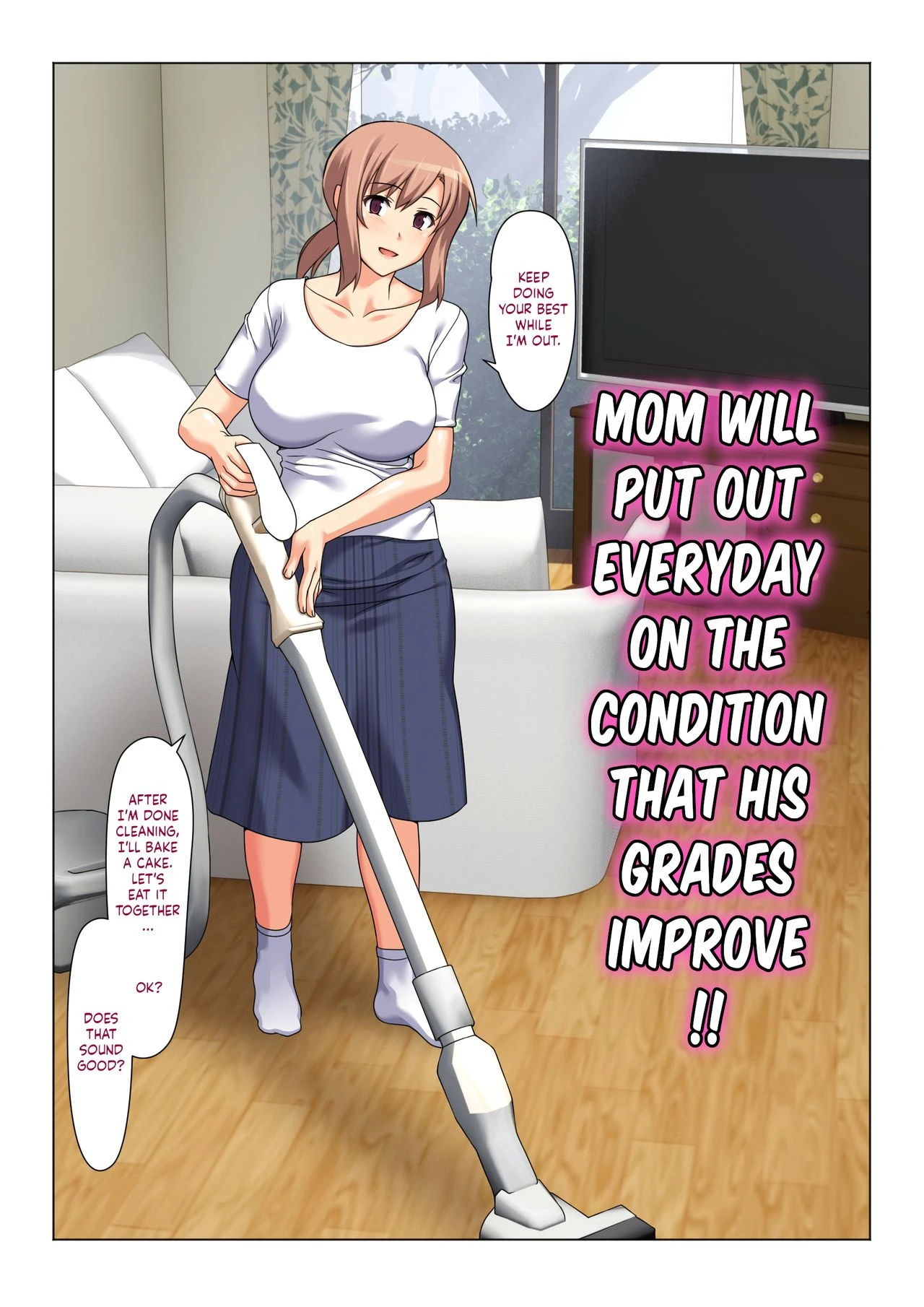 Mom Will Put Out Everyday On The Condition That His Grades Improve | Seiseki UP o Jouken ni Mainichi Nuite kureru Okaa-san porn comic picture 13