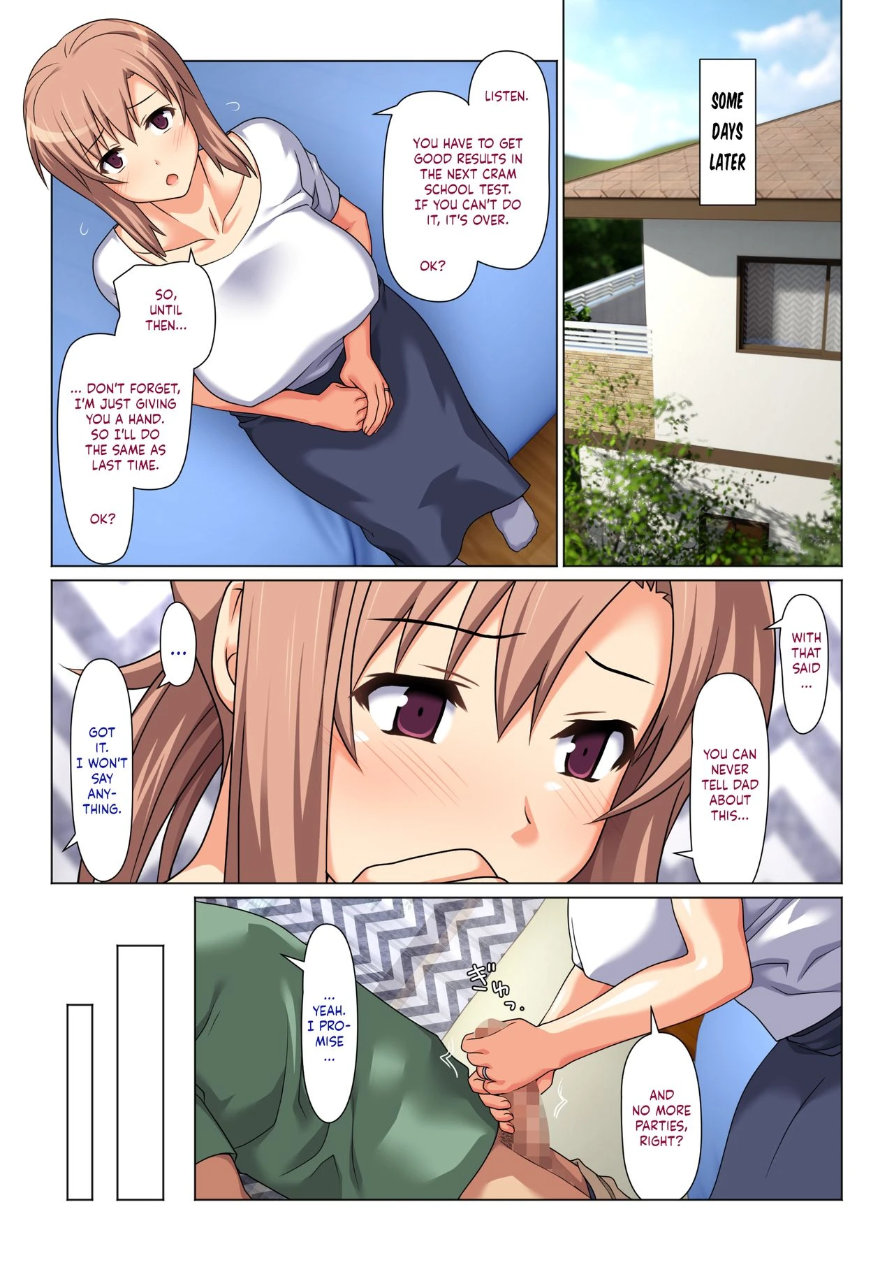 Mom Will Put Out Everyday On The Condition That His Grades Improve | Seiseki UP o Jouken ni Mainichi Nuite kureru Okaa-san porn comic picture 14