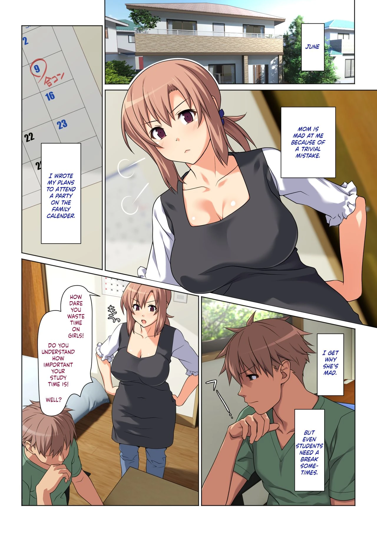 Mom Will Put Out Everyday On The Condition That His Grades Improve | Seiseki UP o Jouken ni Mainichi Nuite kureru Okaa-san porn comic picture 2