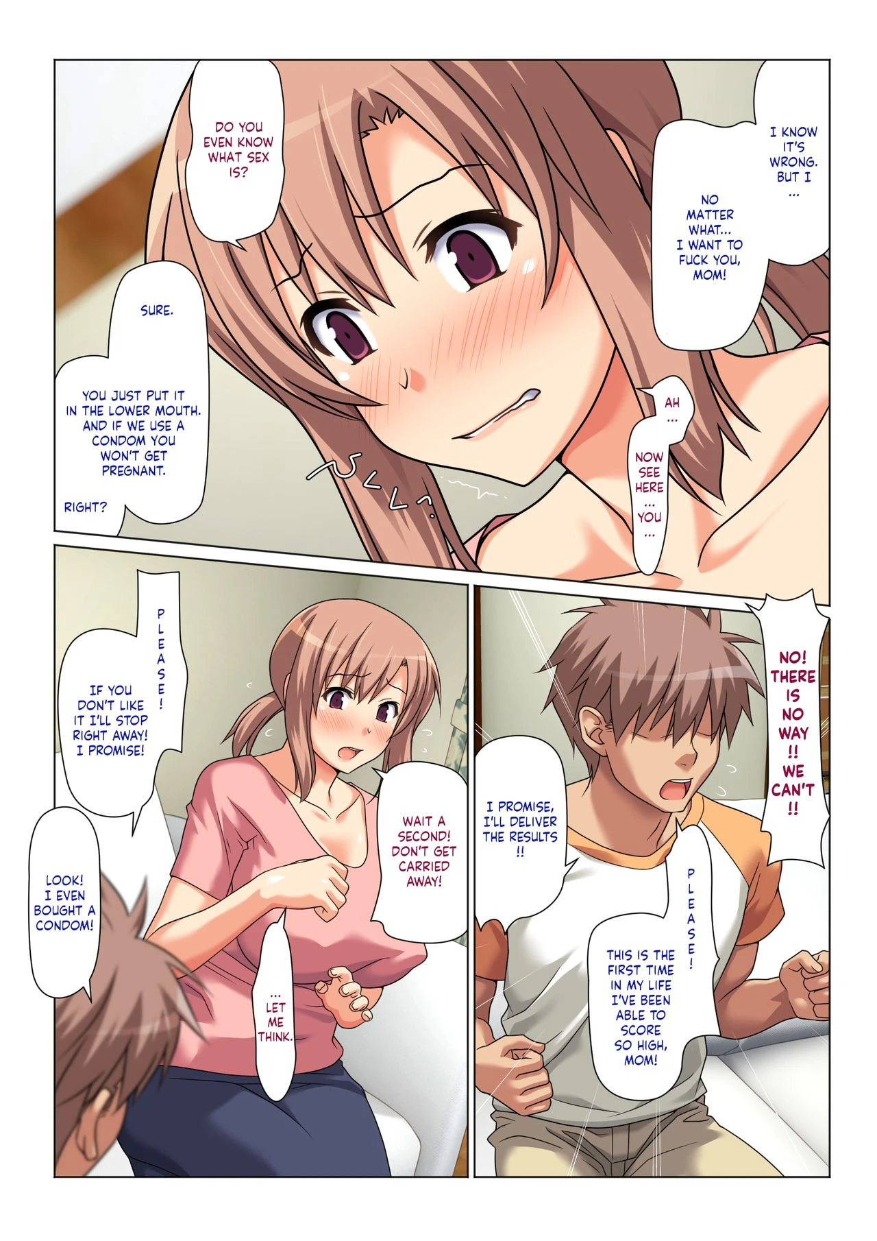 Mom Will Put Out Everyday On The Condition That His Grades Improve | Seiseki UP o Jouken ni Mainichi Nuite kureru Okaa-san porn comic picture 24