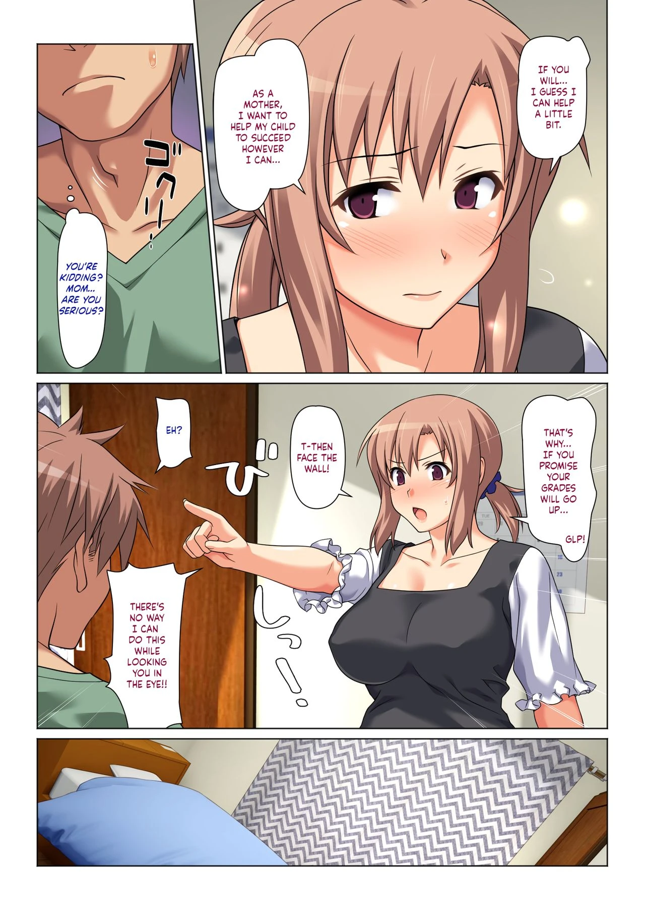Mom Will Put Out Everyday On The Condition That His Grades Improve | Seiseki UP o Jouken ni Mainichi Nuite kureru Okaa-san porn comic picture 7