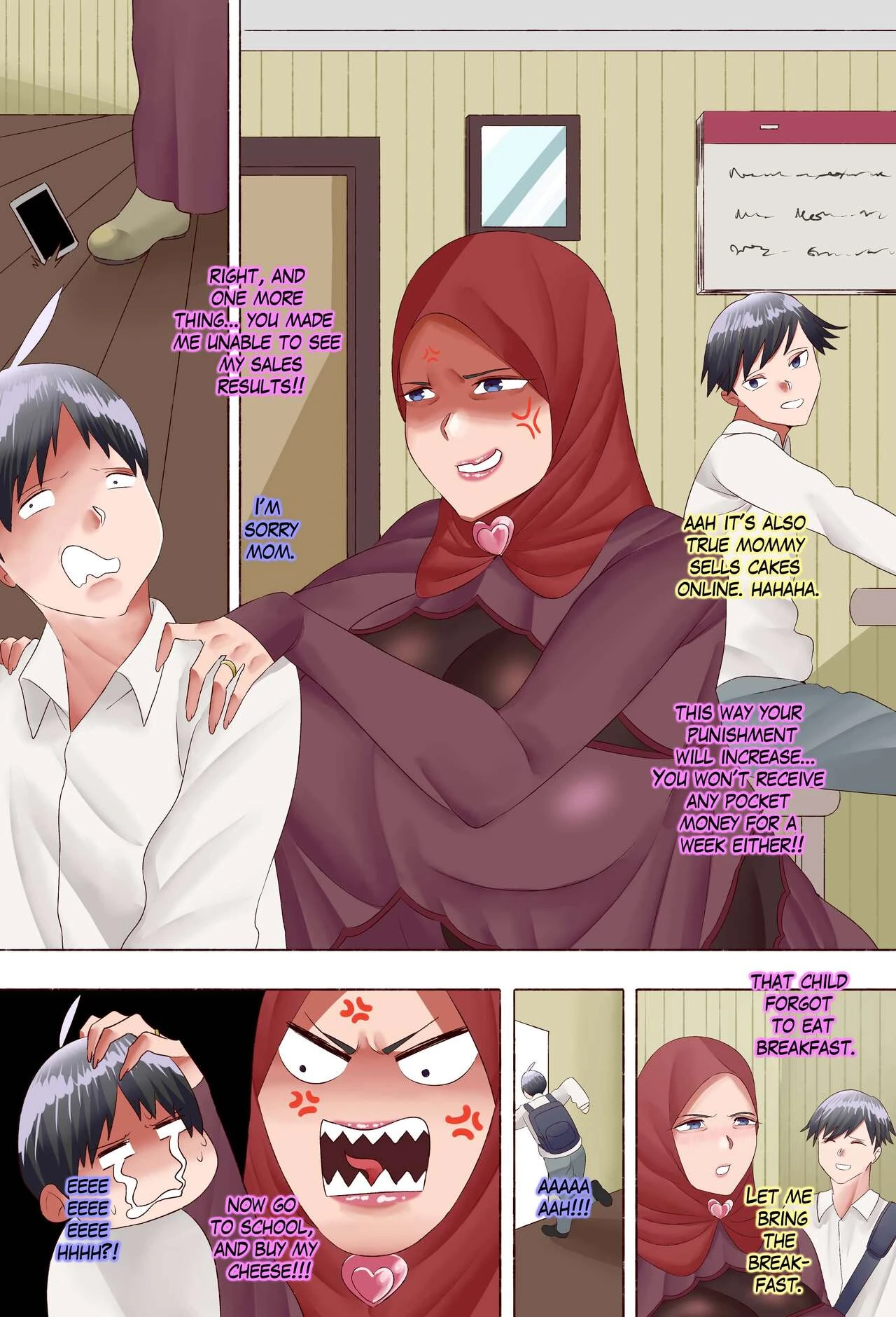 Mommy Lyndia porn comic picture 4