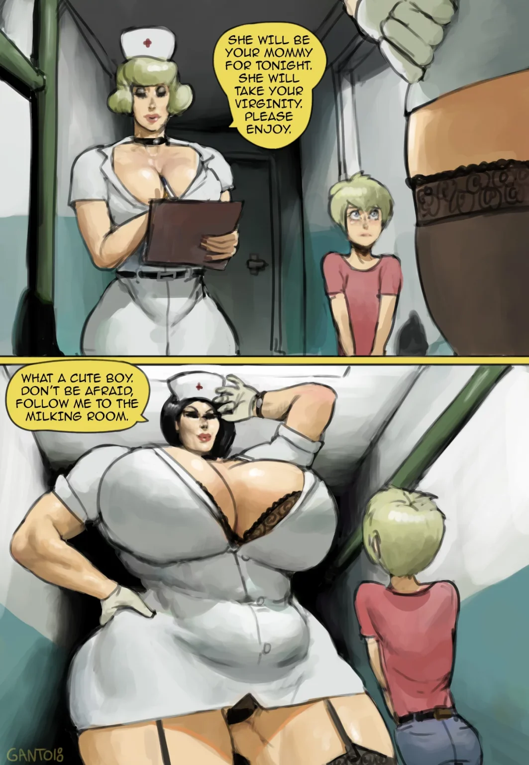 Mommy porn comic picture 1