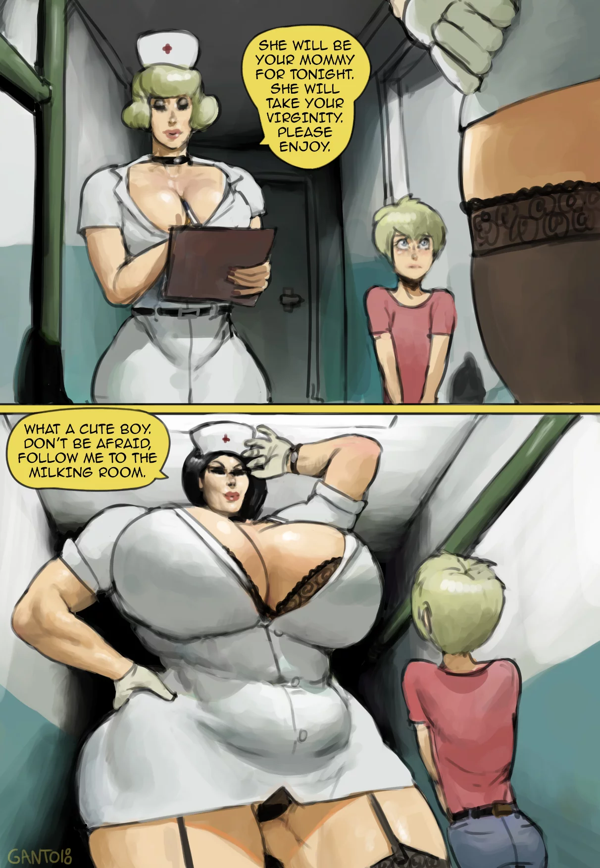 Mommy porn comic picture 1