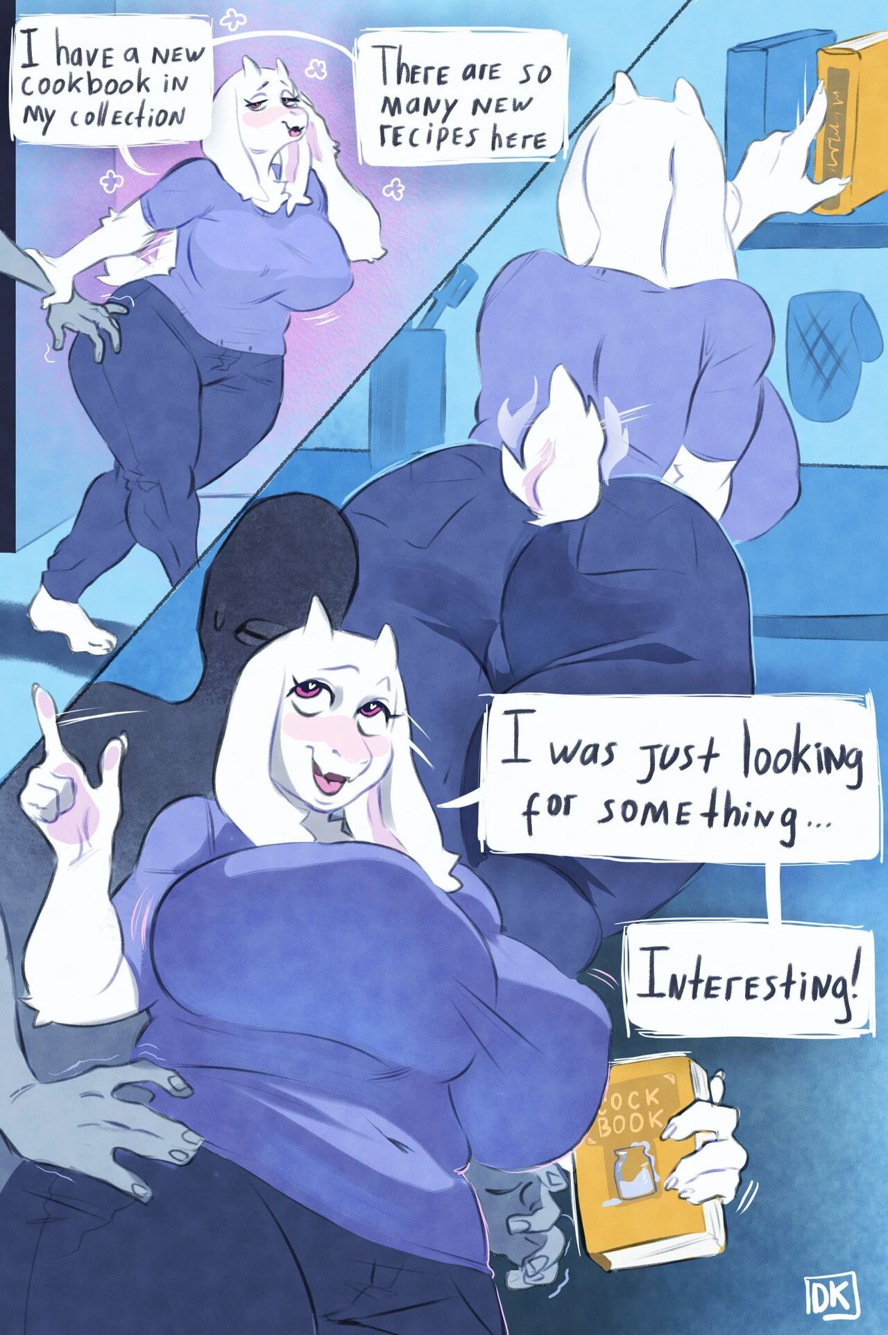 Mommy Toriel porn comic picture 1