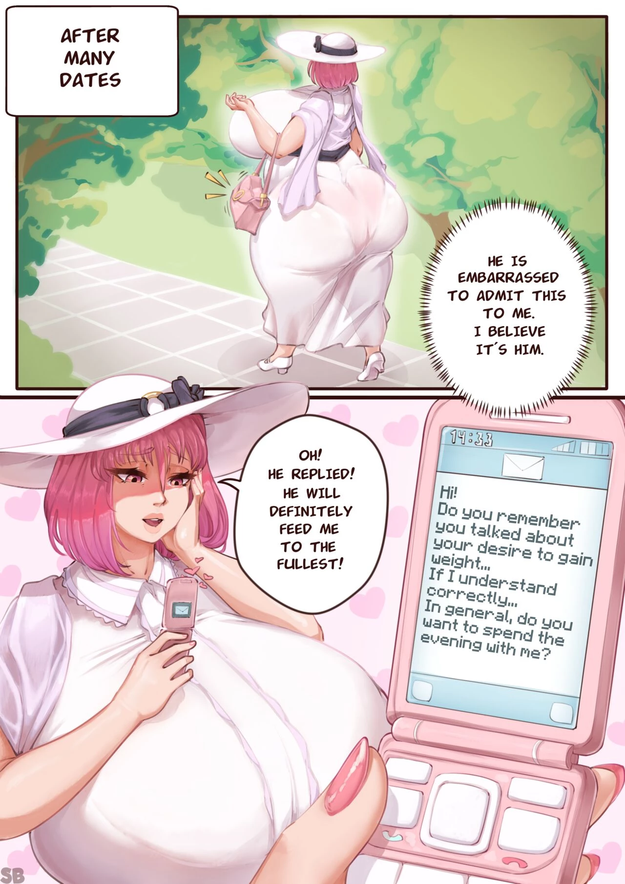 Mommy Wendy Stuffing porn comic picture 1