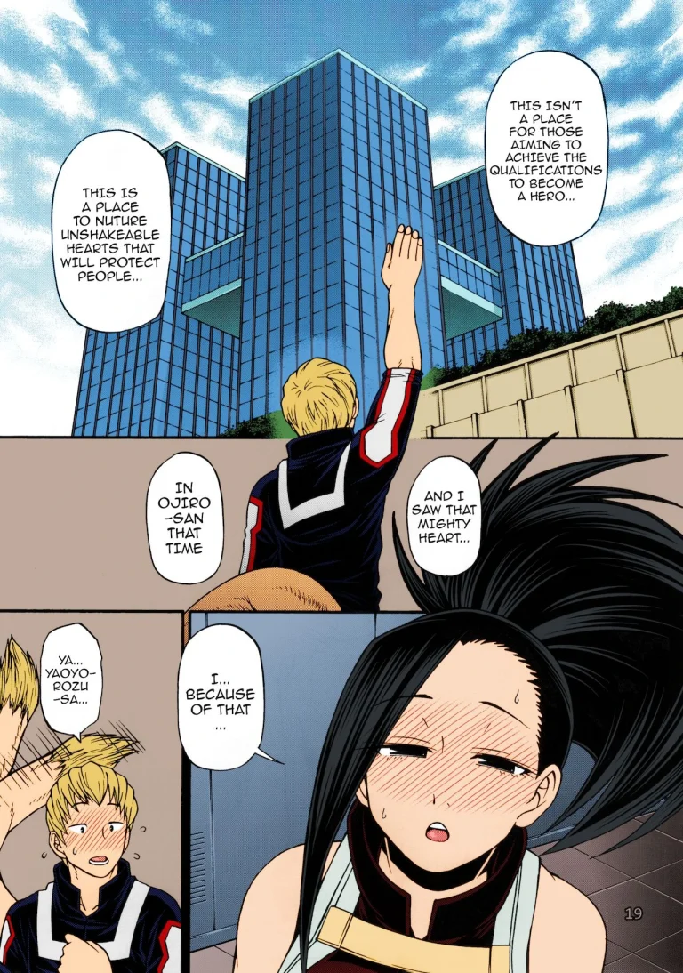 Momo x Shiro porn comic picture 15