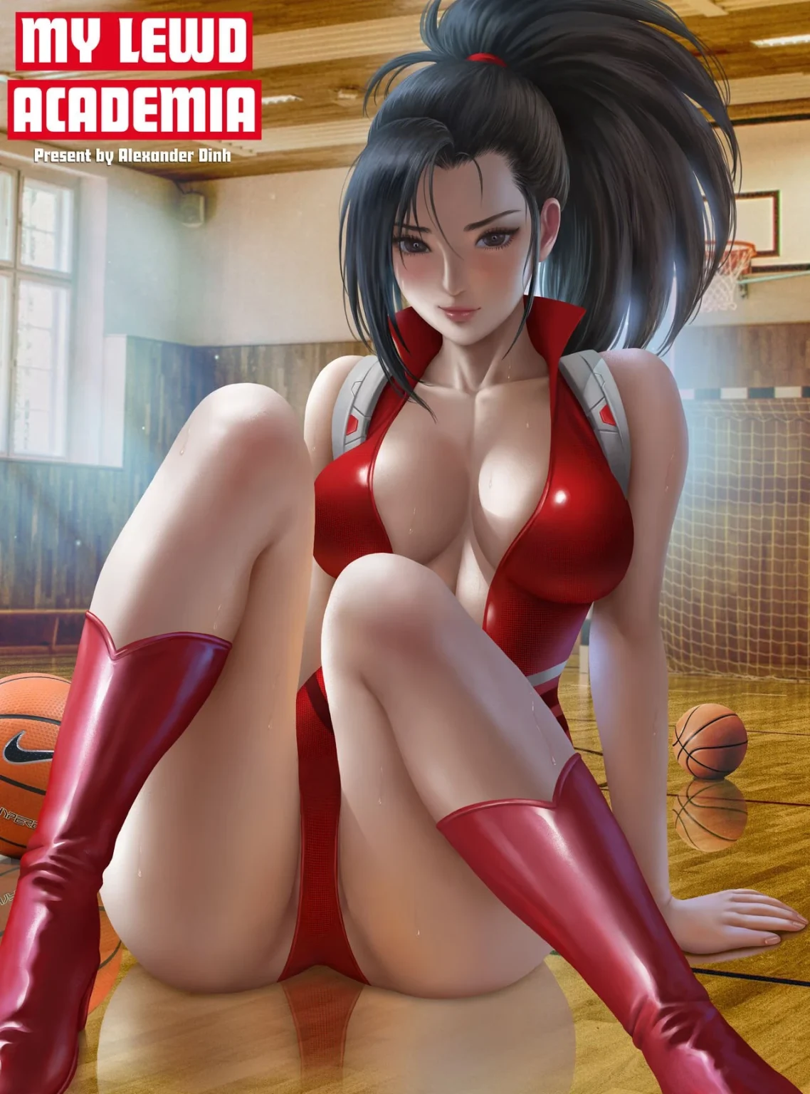 Momo Yaoyorozu porn comic picture 1
