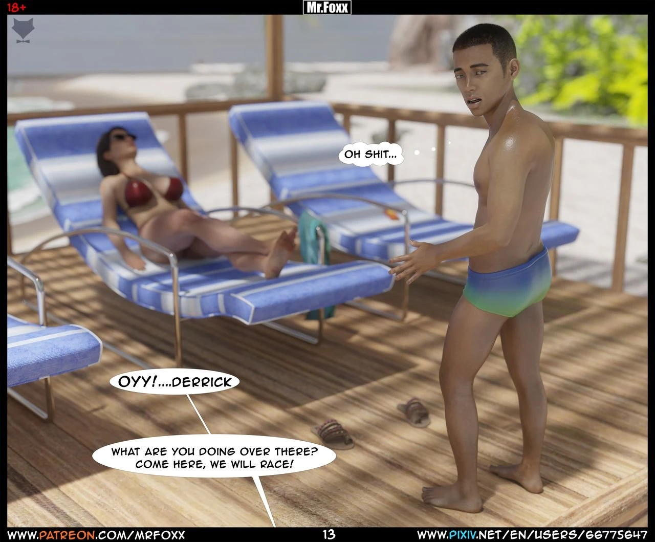 Mom's Affair Part 1 porn comic picture 13