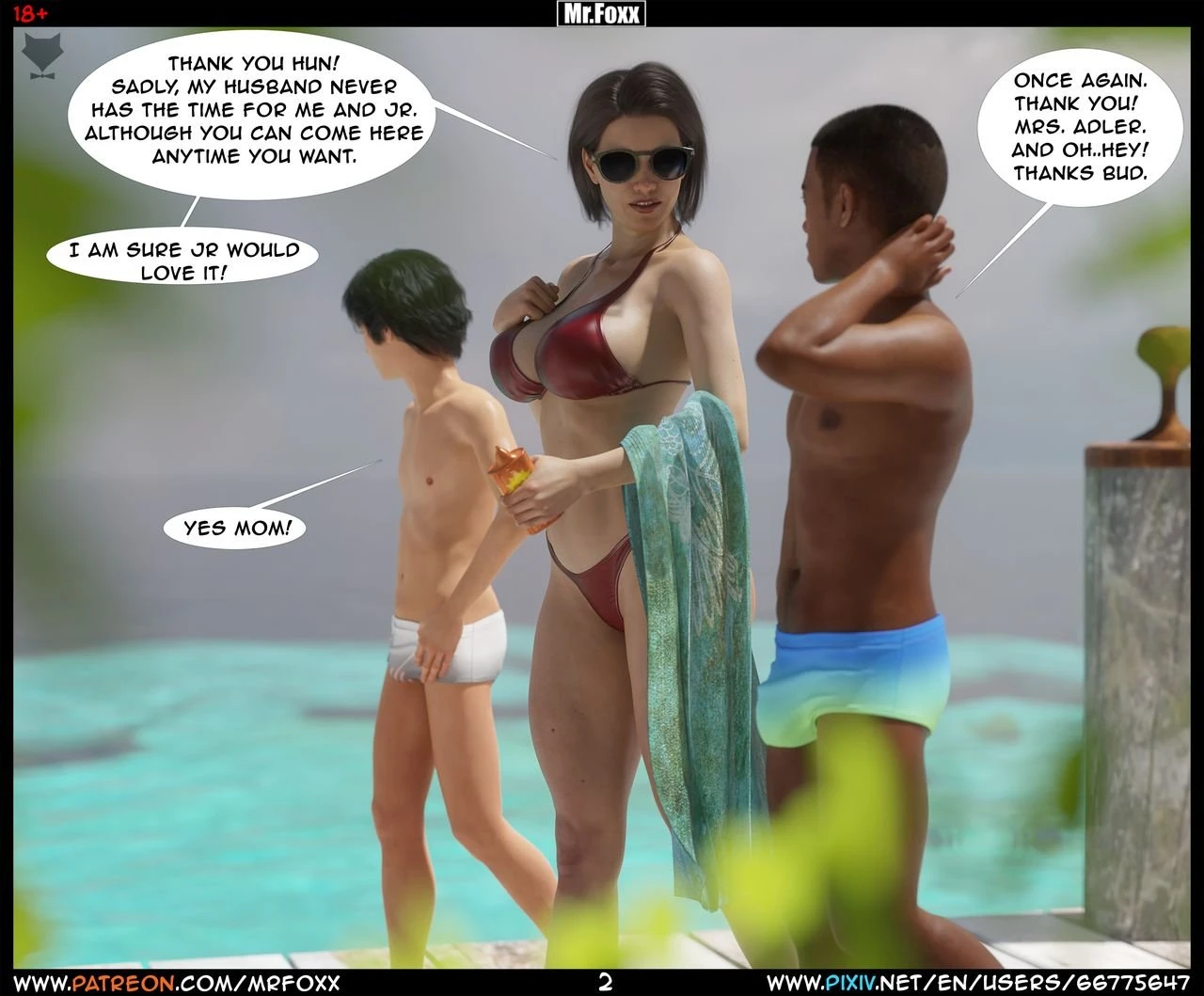 Mom's Affair Part 1 porn comic picture 2