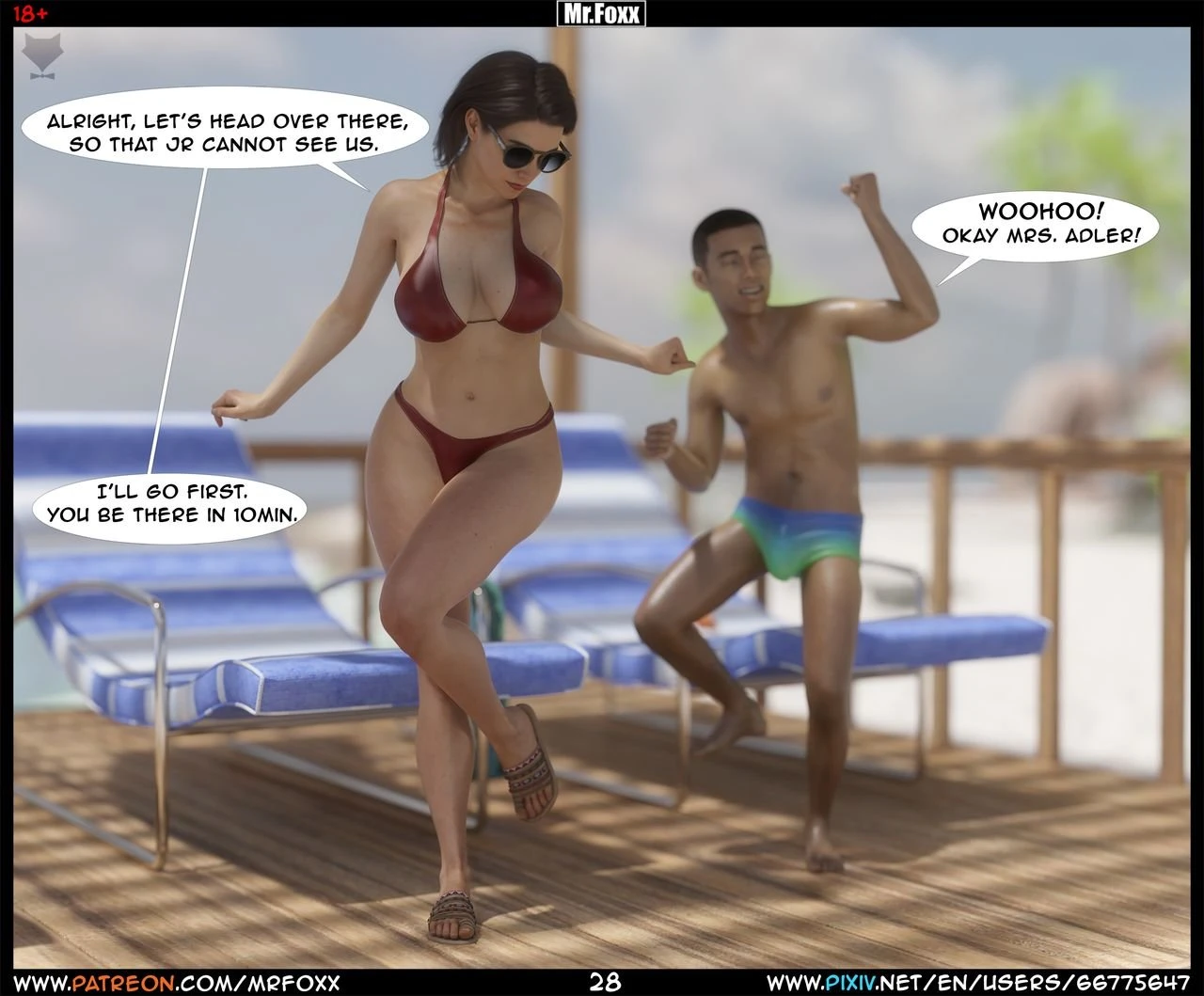 Mom's Affair Part 1 porn comic picture 28