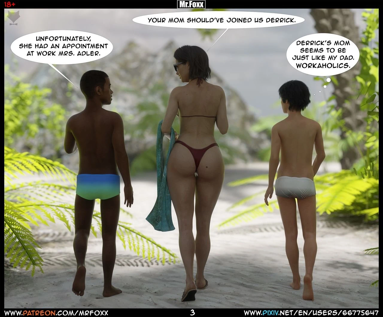 Mom's Affair Part 1 porn comic picture 3