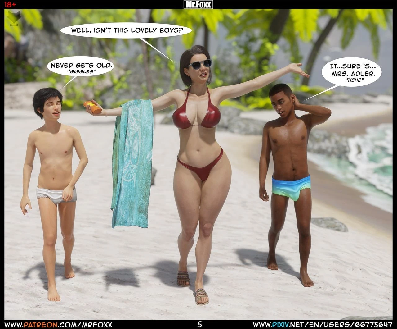 Mom's Affair Part 1 porn comic picture 5