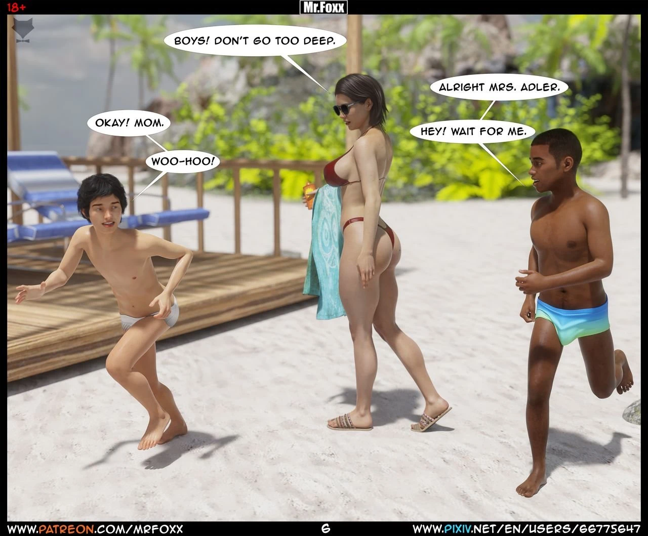 Mom's Affair Part 1 porn comic picture 6