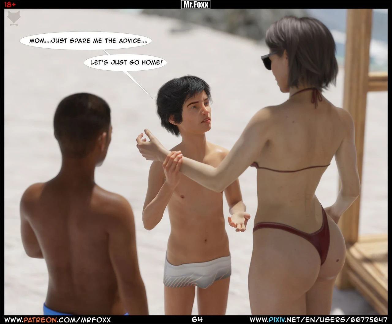 Mom's Affair Part 1 porn comic picture 64