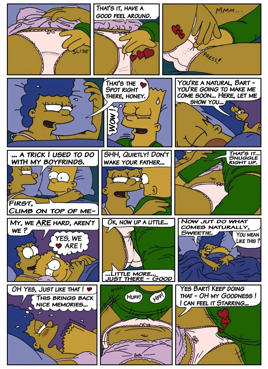 Mom's Bed porn comic picture 3