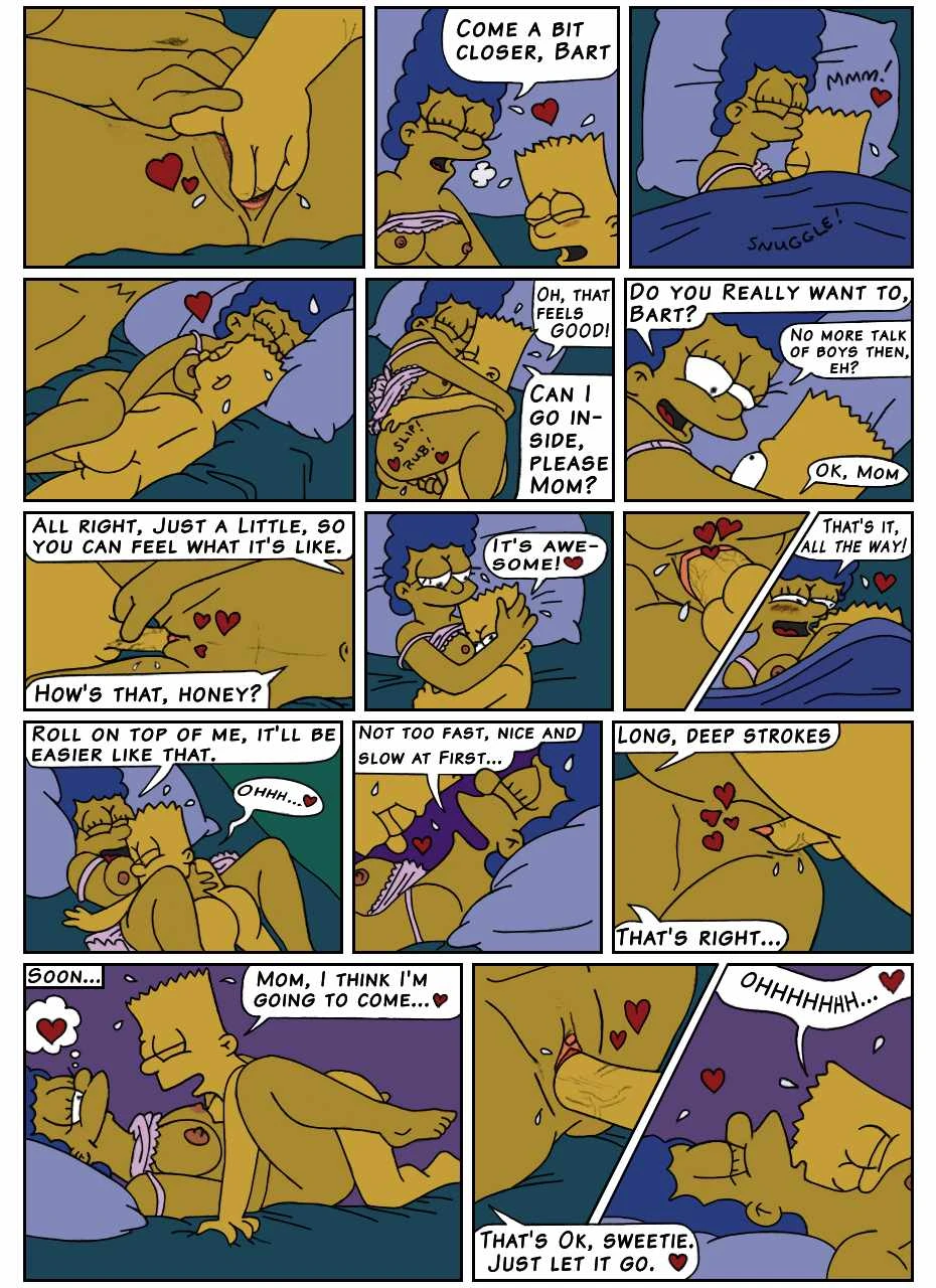 Mom's Bed porn comic picture 6