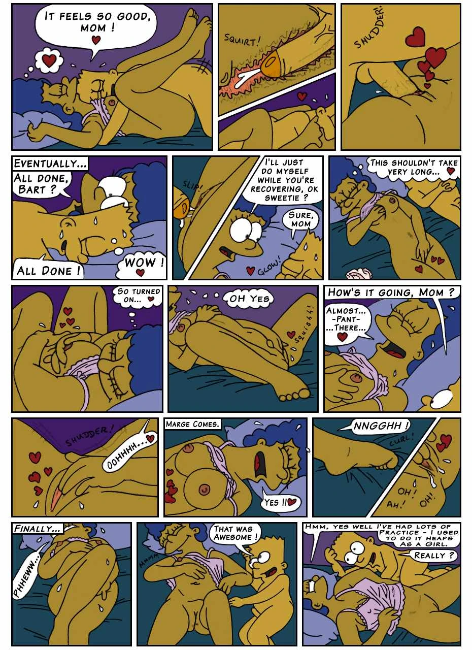 Mom's Bed porn comic picture 7