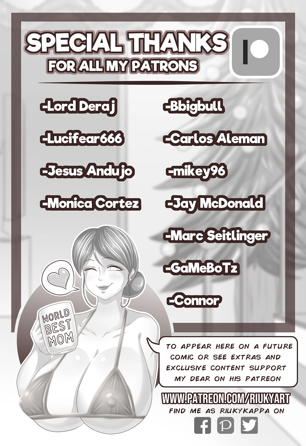 Mom's horny christmas porn comic picture 20