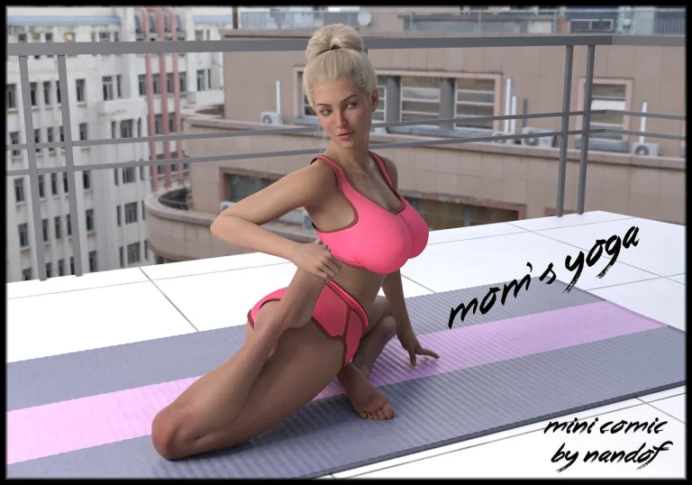 Mom's Yoga 1-2 porn comic picture 1