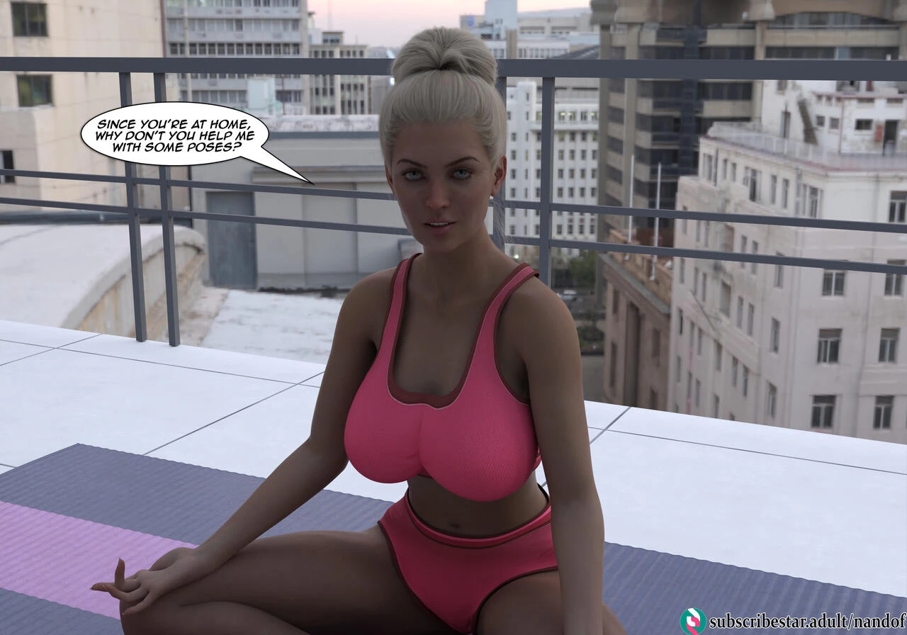 Mom's Yoga 1-2 porn comic picture 4