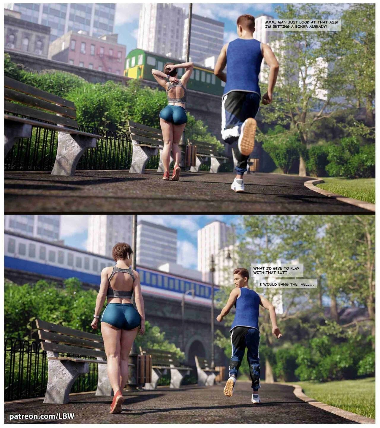 Monday Routine porn comic picture 2