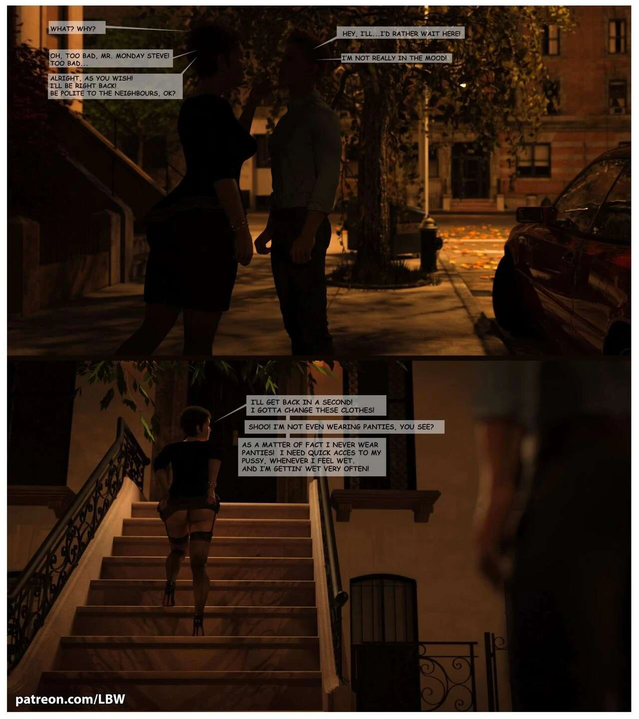 Monday Routine porn comic picture 24