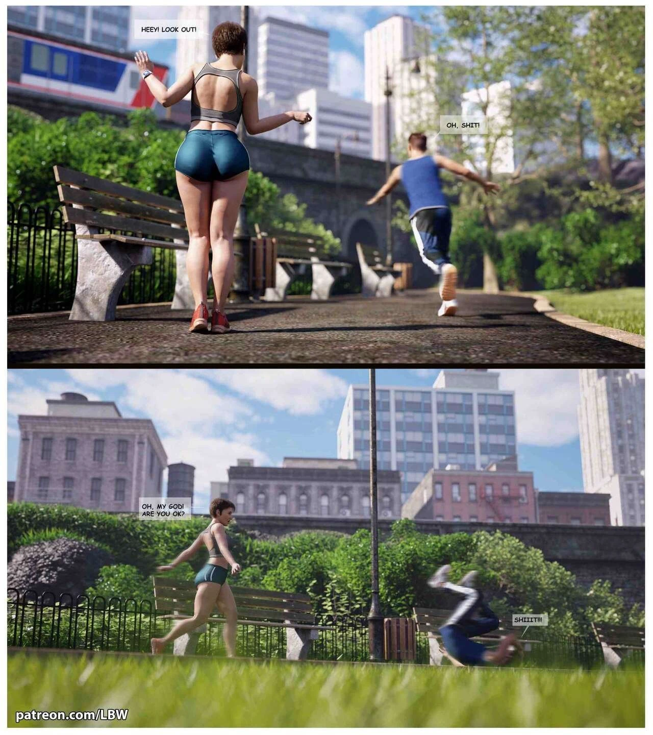 Monday Routine porn comic picture 3