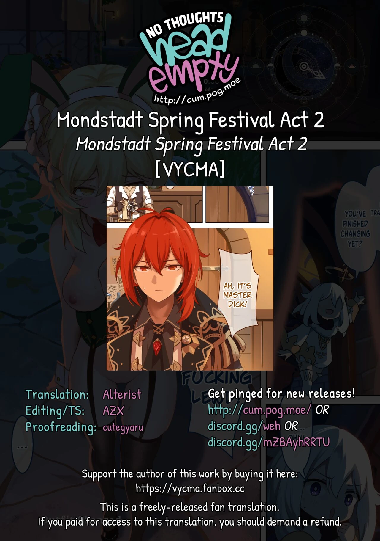 Mondstadt Hot Springs Festival Act 2 porn comic picture 23