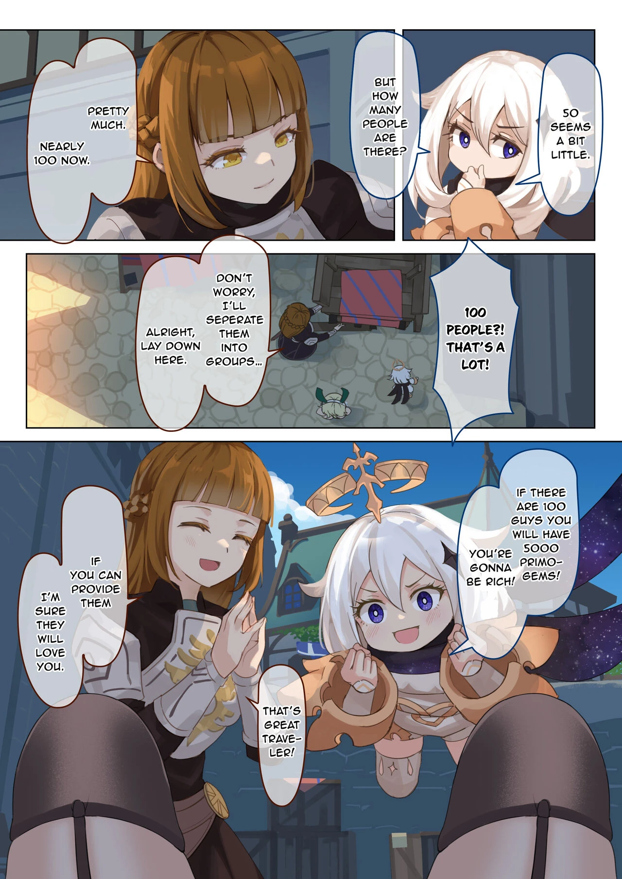 Mondstadt Spring Festival Act 2 Interlude porn comic picture 2