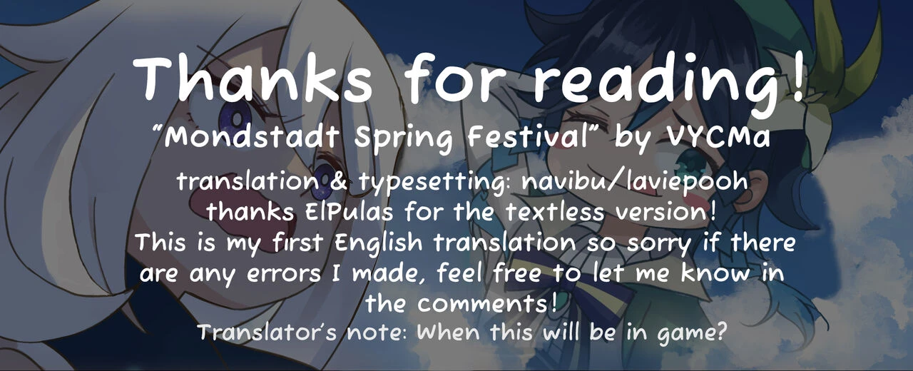 Mondstadt Spring Festival Act 2 Interlude porn comic picture 23