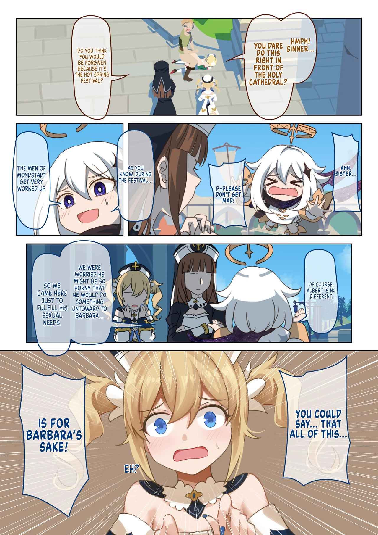 Mondstadt Spring Festival Interlude porn comic picture 7