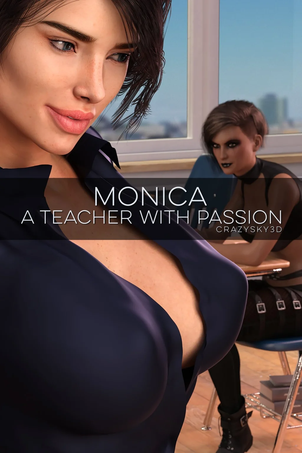 Monica: A Teacher With Passion porn comic picture 1