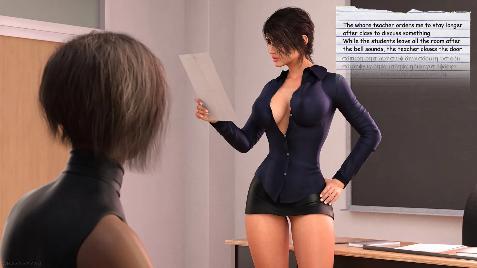 Monica: A Teacher With Passion porn comic picture 9