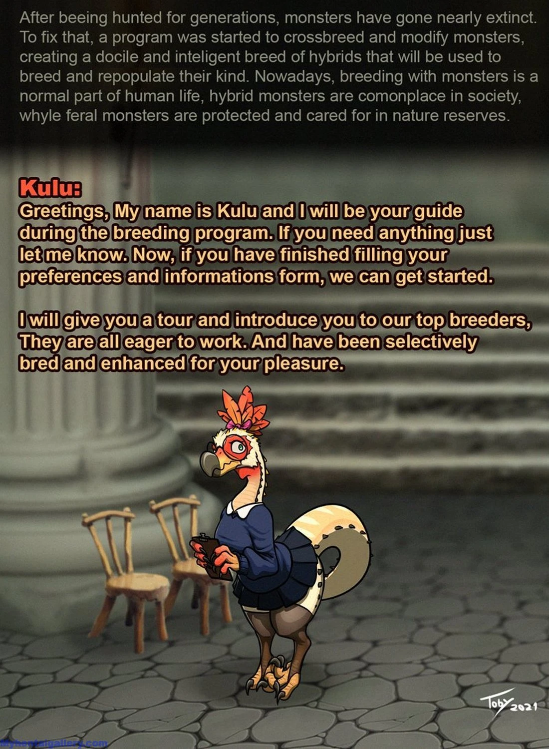 Monster Breeders +(futa version) porn comic picture 1