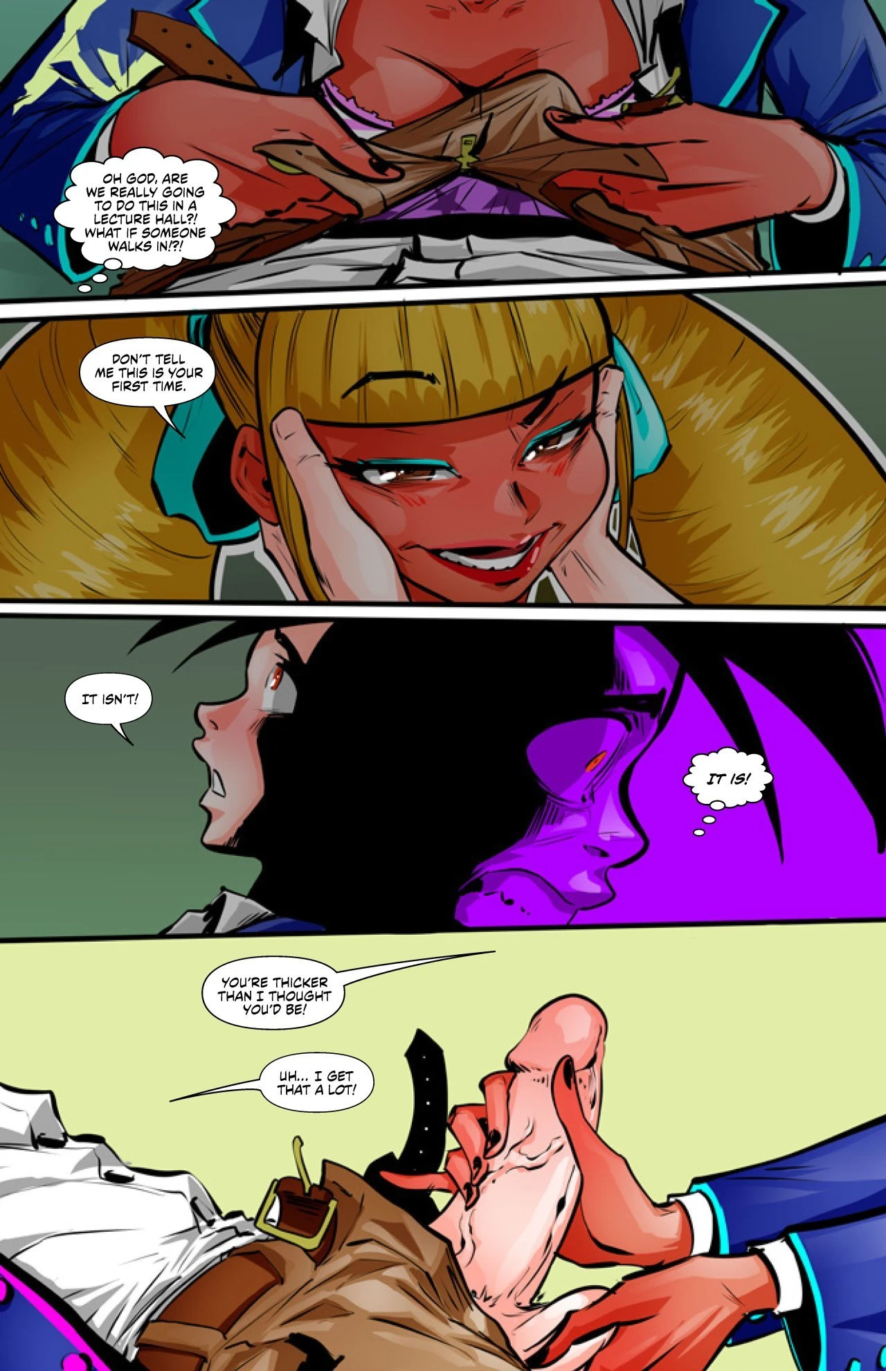 Monster Girl Academ porn comic picture 16