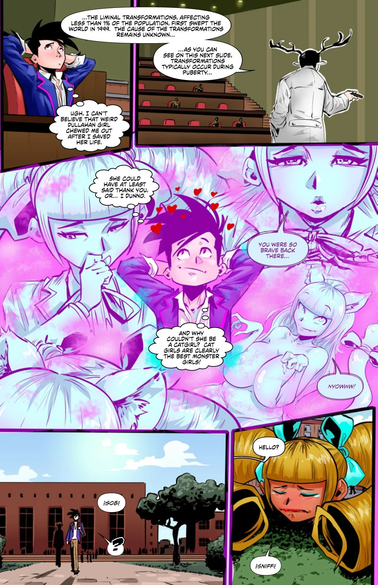 Monster Girl Academ porn comic picture 9