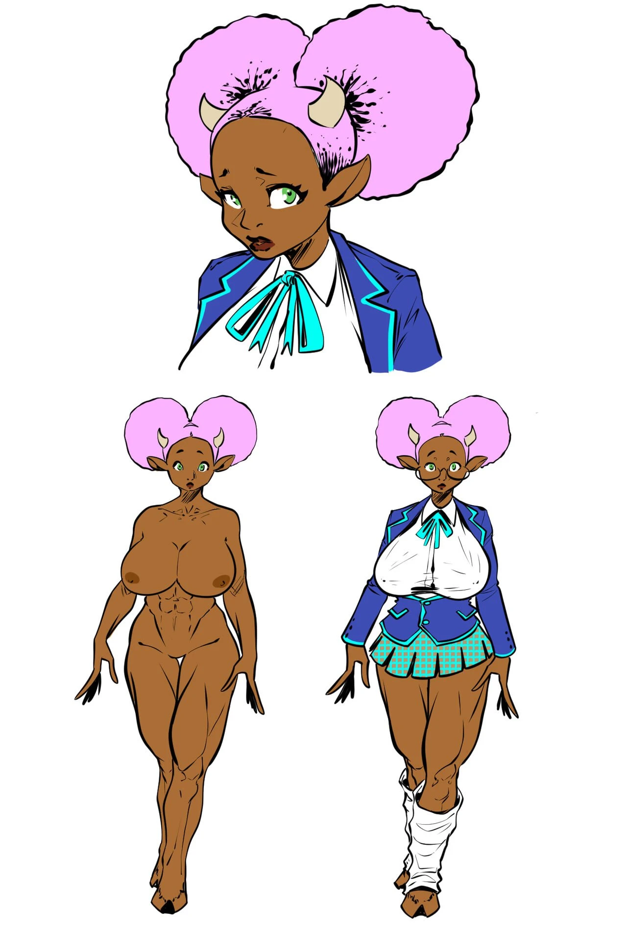 Monster Girl Academy #03 porn comic picture 2