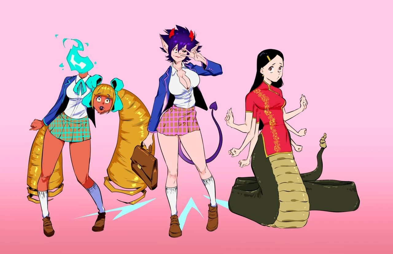 Monster Girl Academy #06 porn comic picture 1