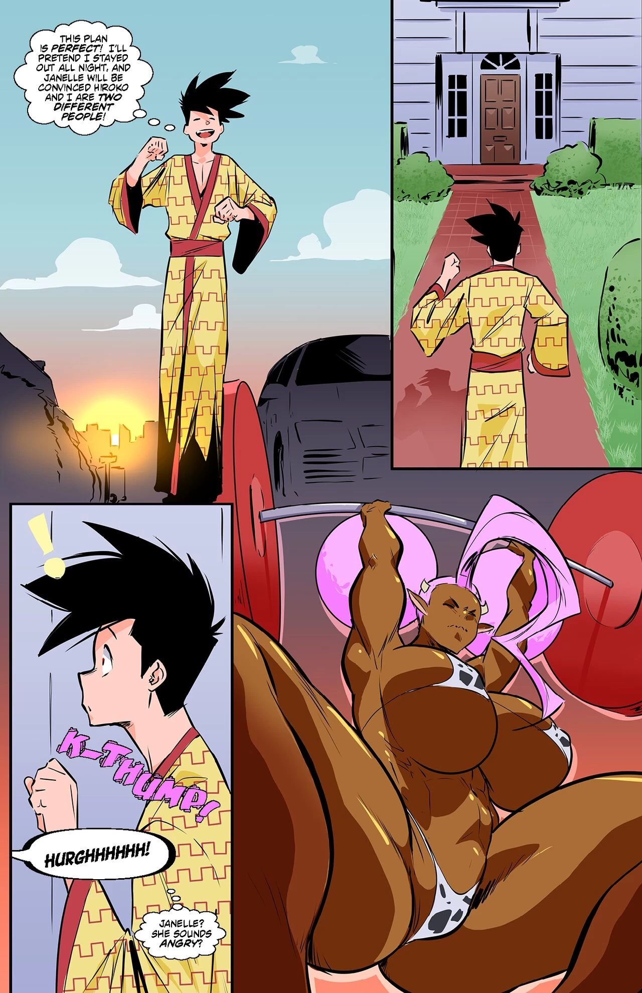 Monster Girl Academy 13 porn comic picture 2