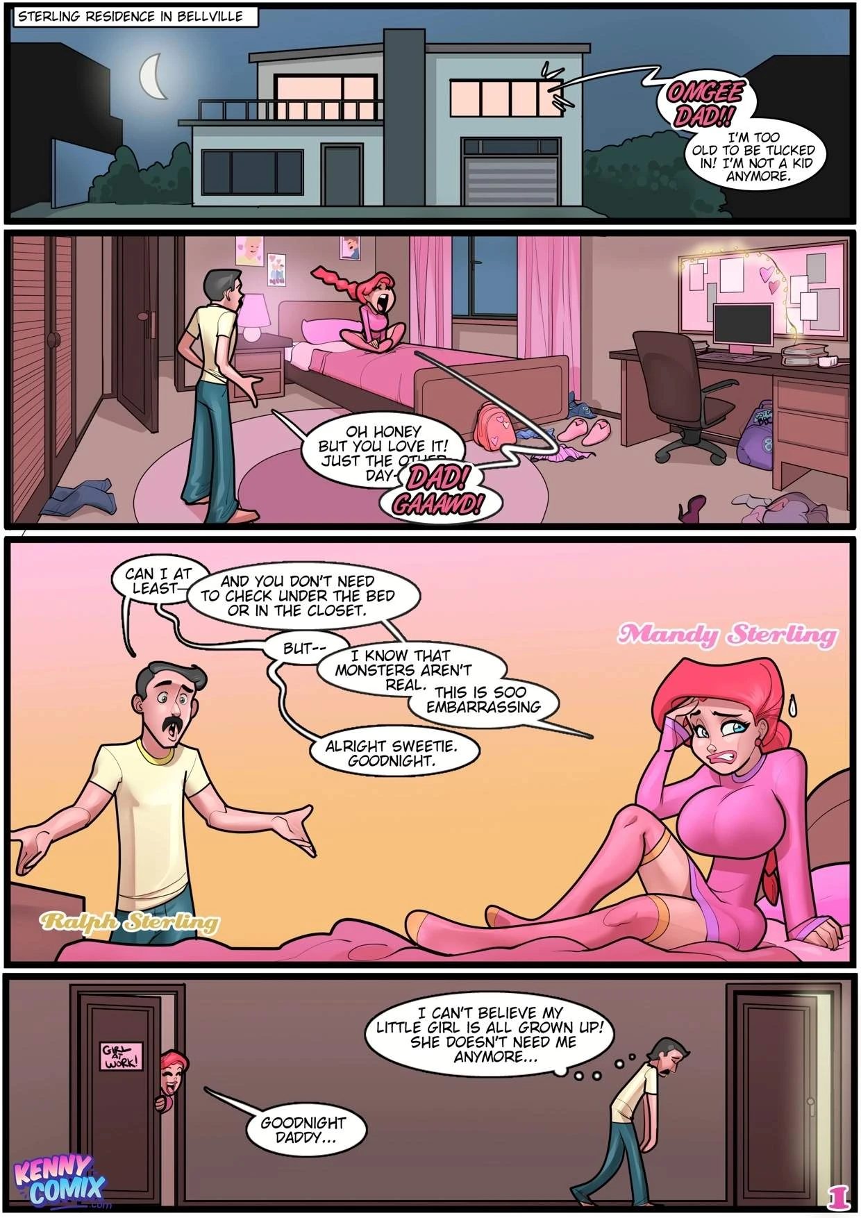 Monster In The Closet porn comic picture 2