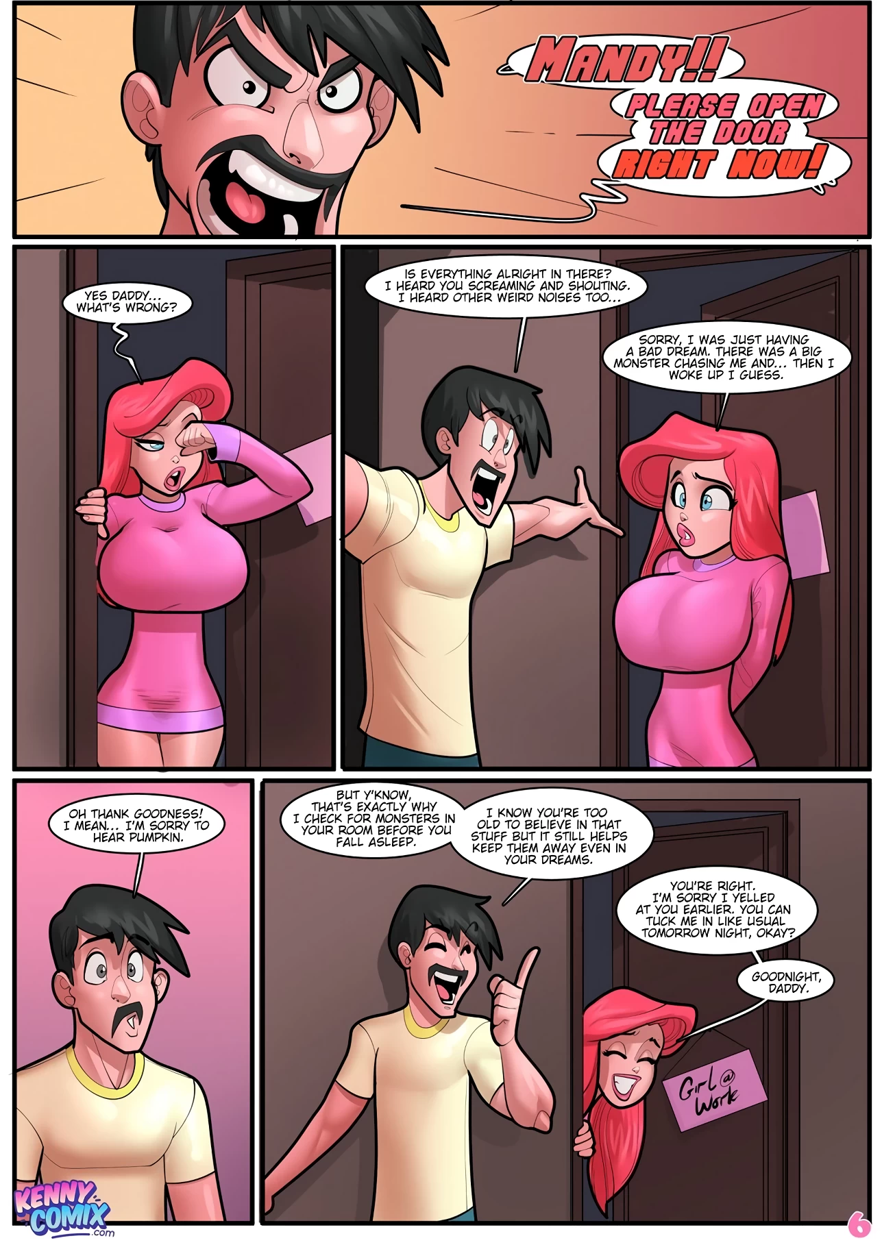 Monster In The Closet porn comic picture 7