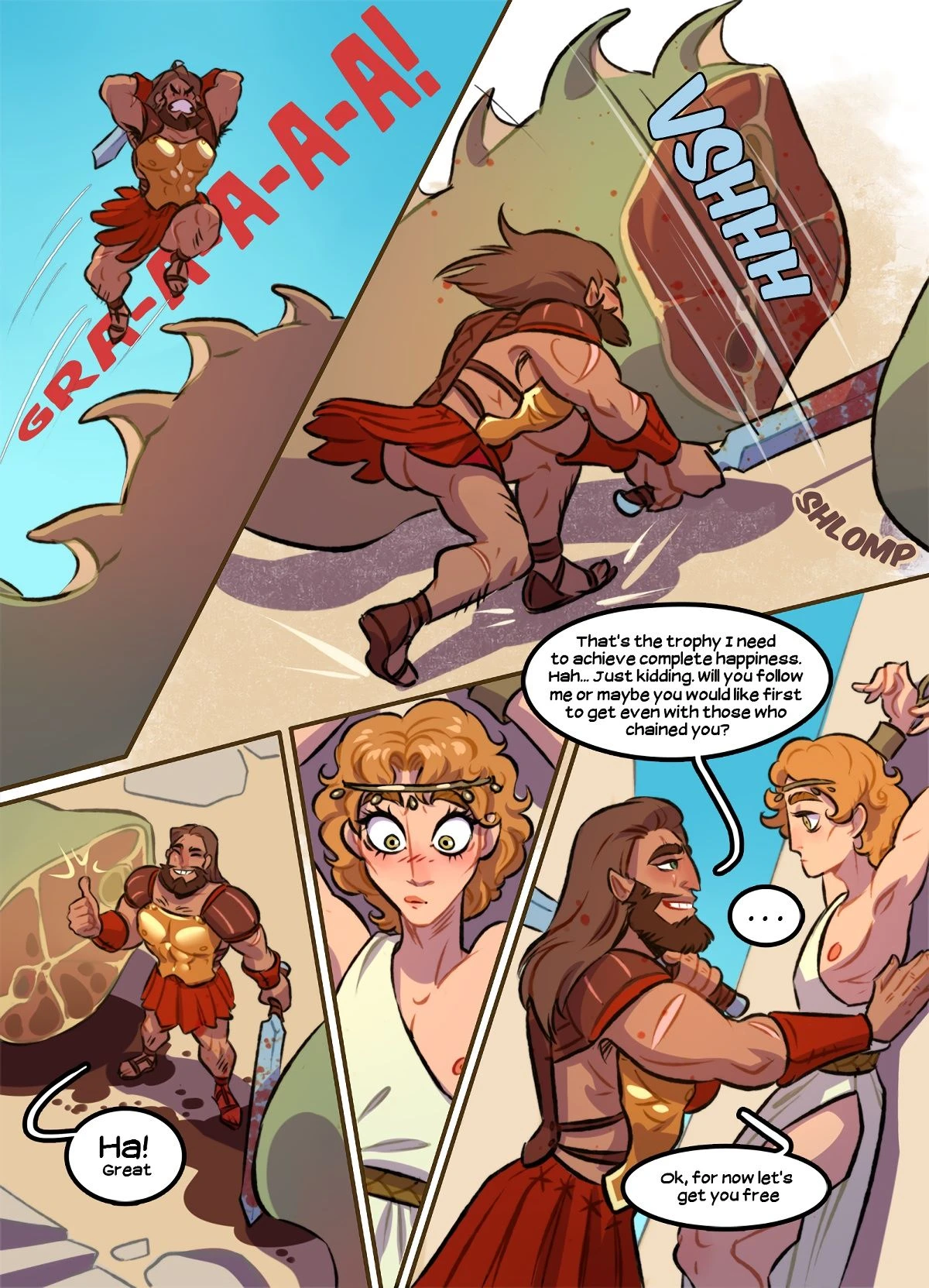 Monster porn comic picture 2