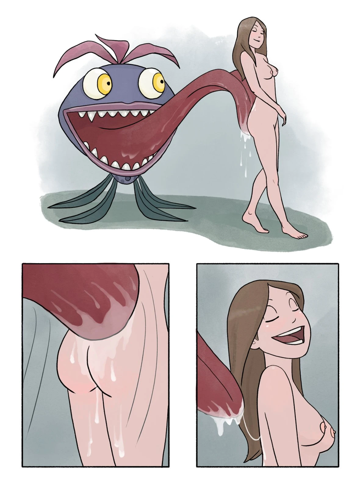 Monstrous Love porn comic picture 10