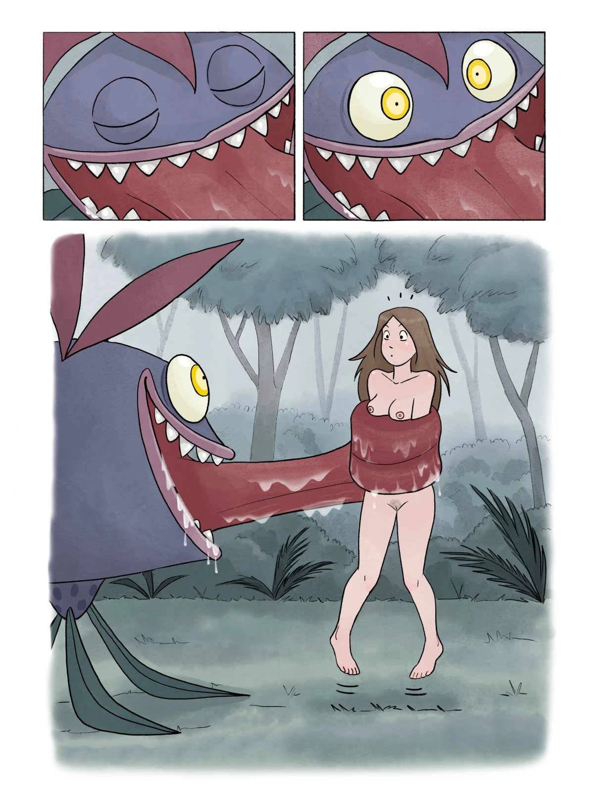 Monstrous Love porn comic picture 11