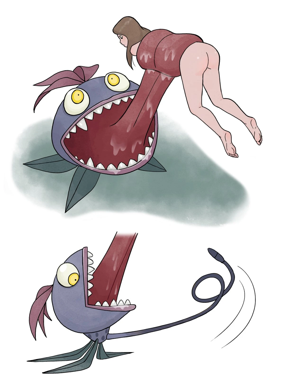 Monstrous Love porn comic picture 12